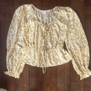 Melrose and Market Floral Blouse